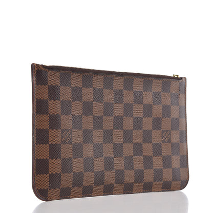 Louis Vuitton Damier Ebene Neverfull MM GM Pochette 3 of 9