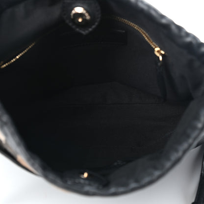 Burberry Calfskin House Check Little Crush Black 7 of 9