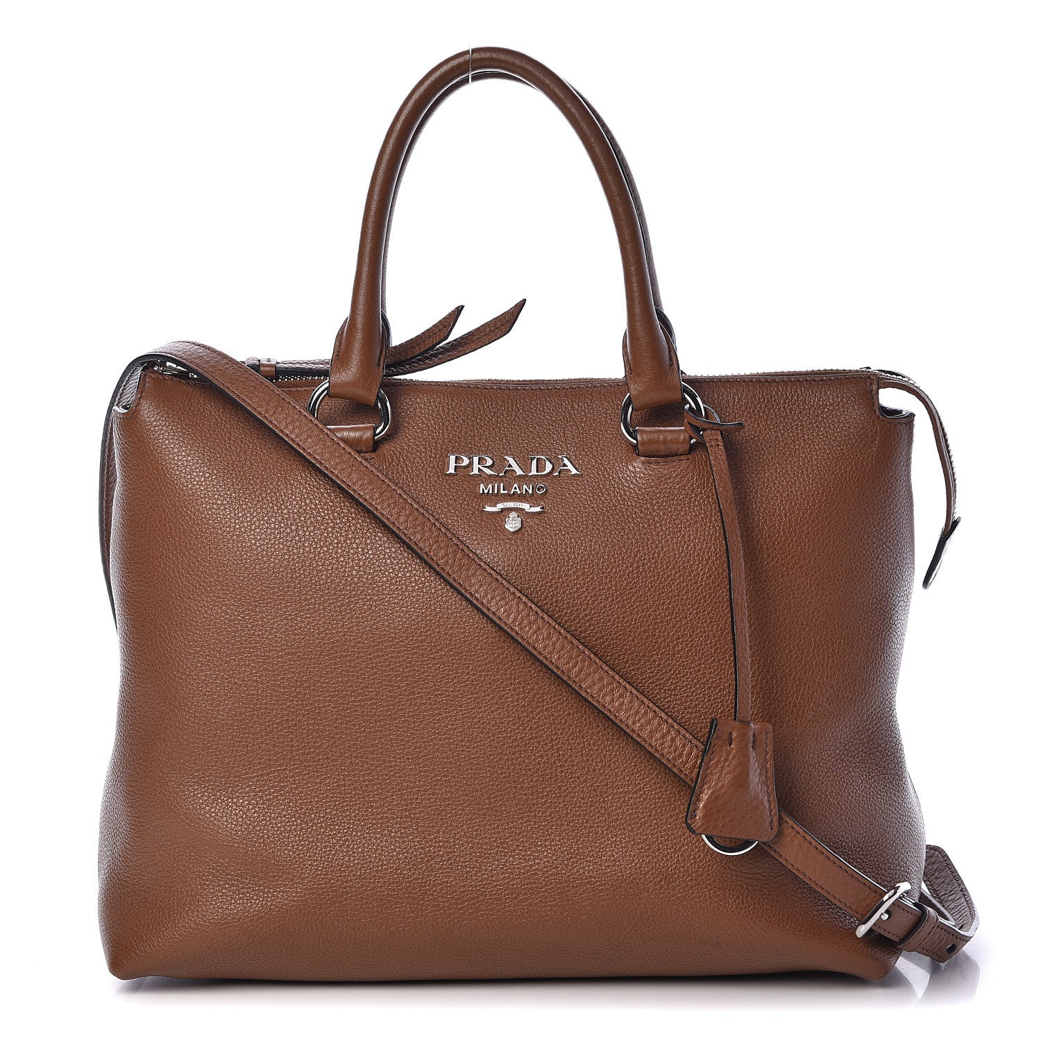 Prada Vitello Phenix Tote Nocciolo 1 of 12