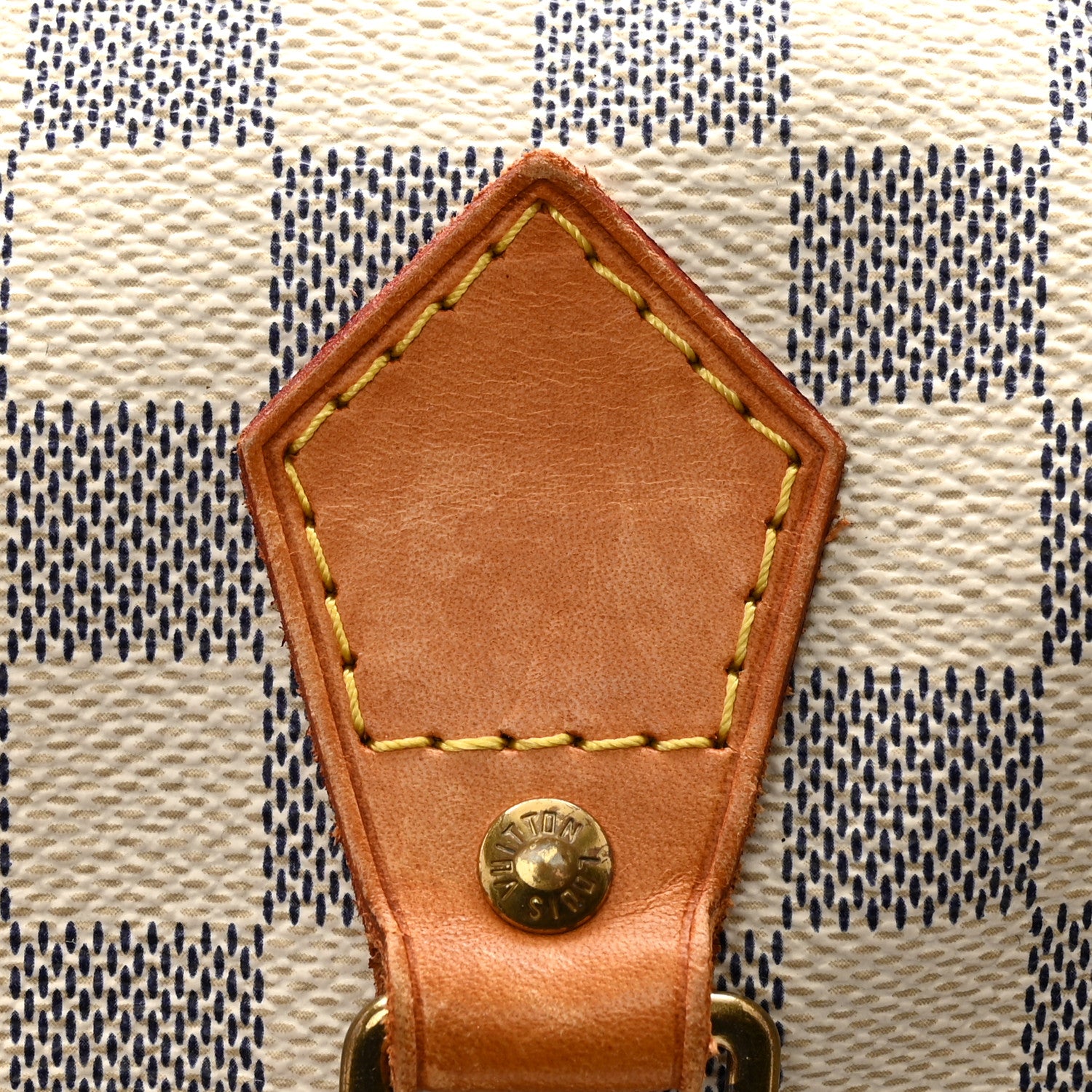 Louis Vuitton LOUIS VUITTON Damier Azur Speedy 35 17 of 19