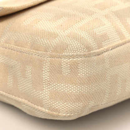 Fendi Zucca Baguette Beige 8 of 9