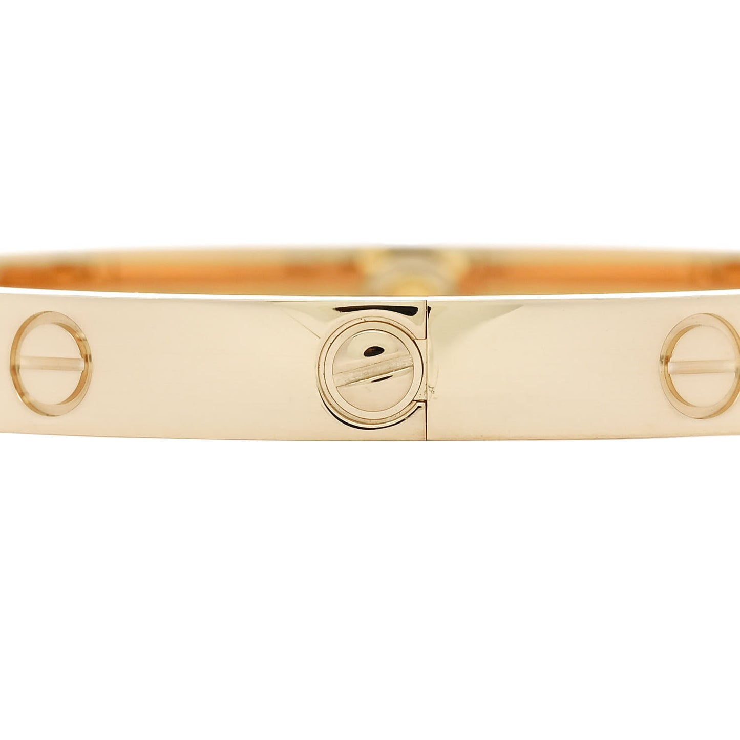 18K Yellow Gold LOVE Bracelet 17