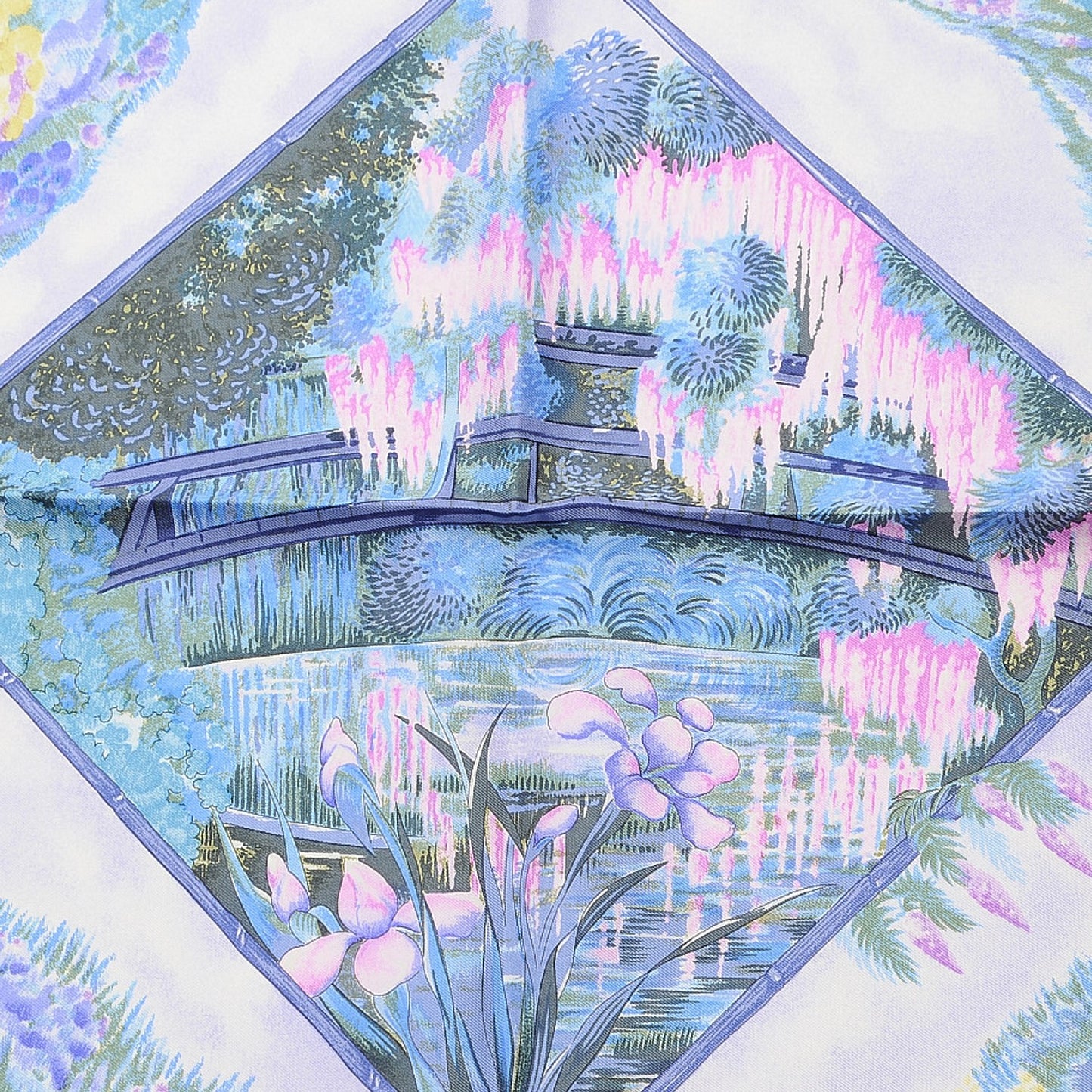 Silk Giverny Scarf 90