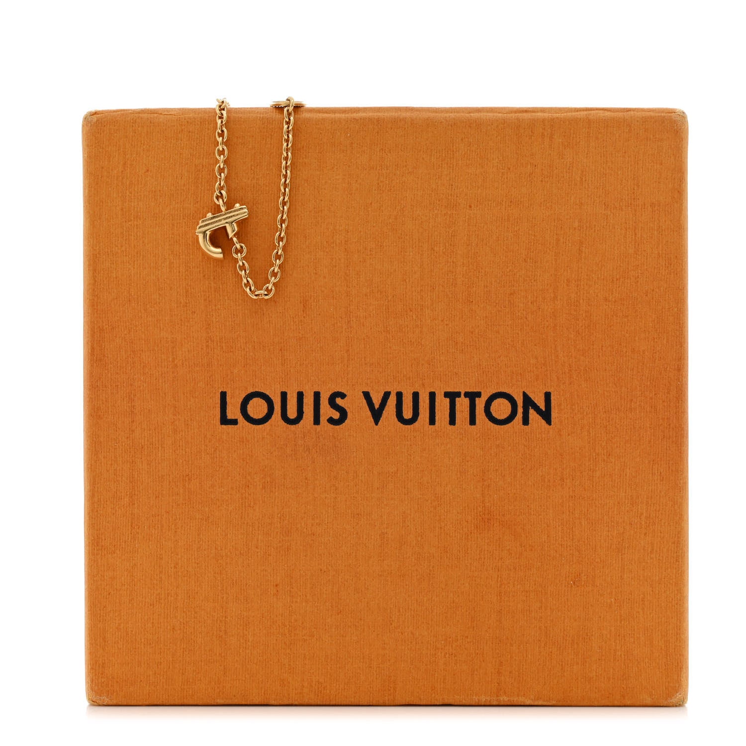 Louis Vuitton LV And Me Letter F Bracelet Gold 6 of 6