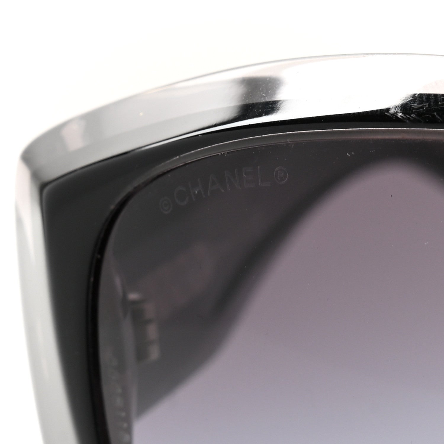 Chanel Mother of Pearl CC Sunglasses 5227-H Black 7 of 8