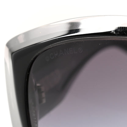 Chanel Mother of Pearl CC Sunglasses 5227-H Black 7 of 8