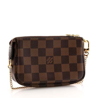 Louis Vuitton Damier Ebene Mini Pochette Accessories 3 of 8