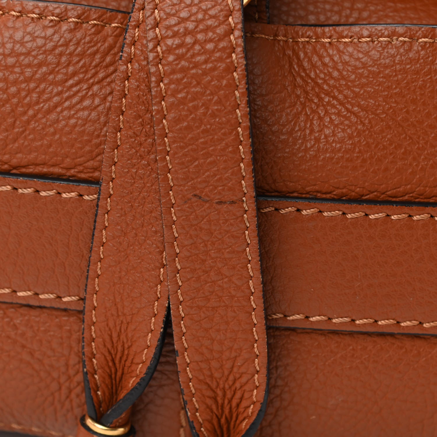 Chloe Calfskin Medium Marcie Round Crossbody Bag Tan 19 of 19