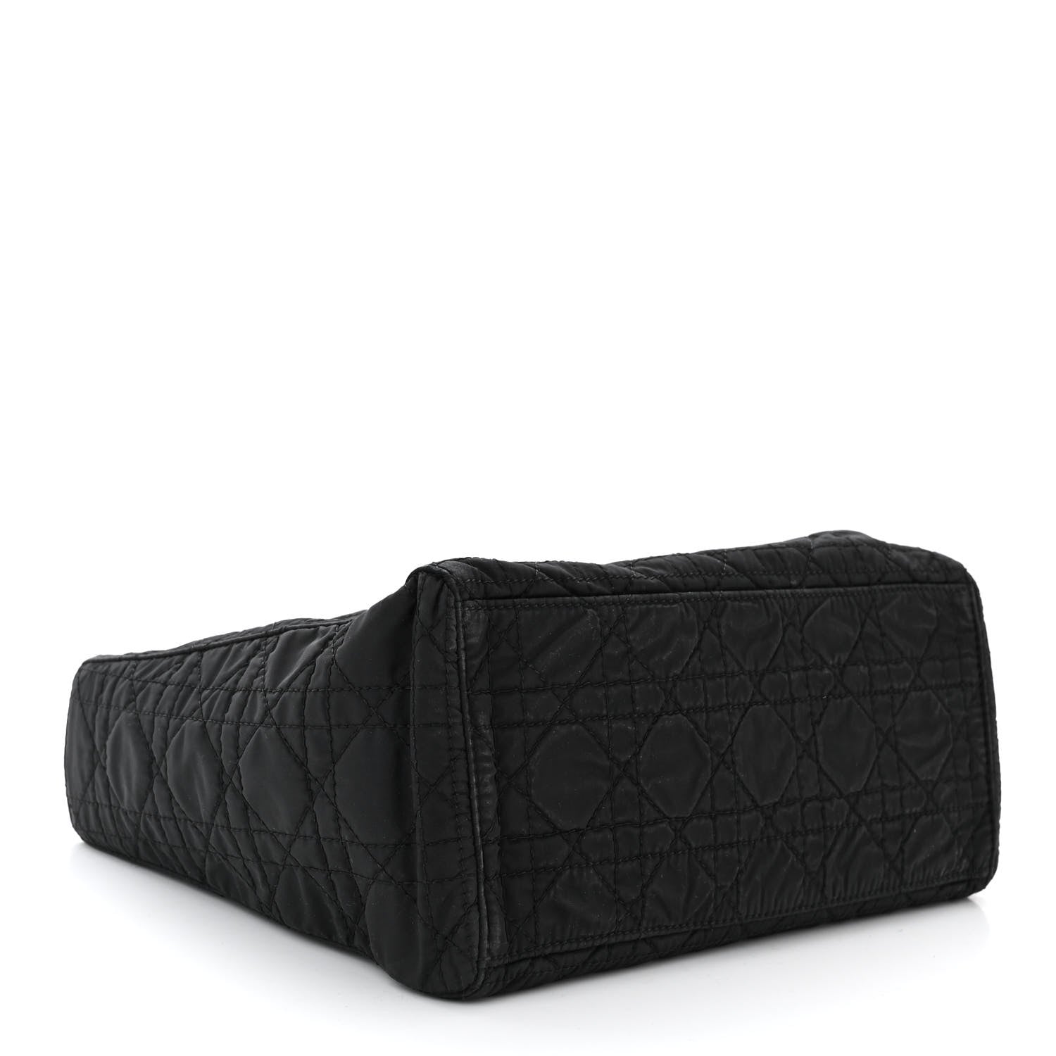 Christian Dior Nylon Cannage Medium Lady Dior Black 4 of 10