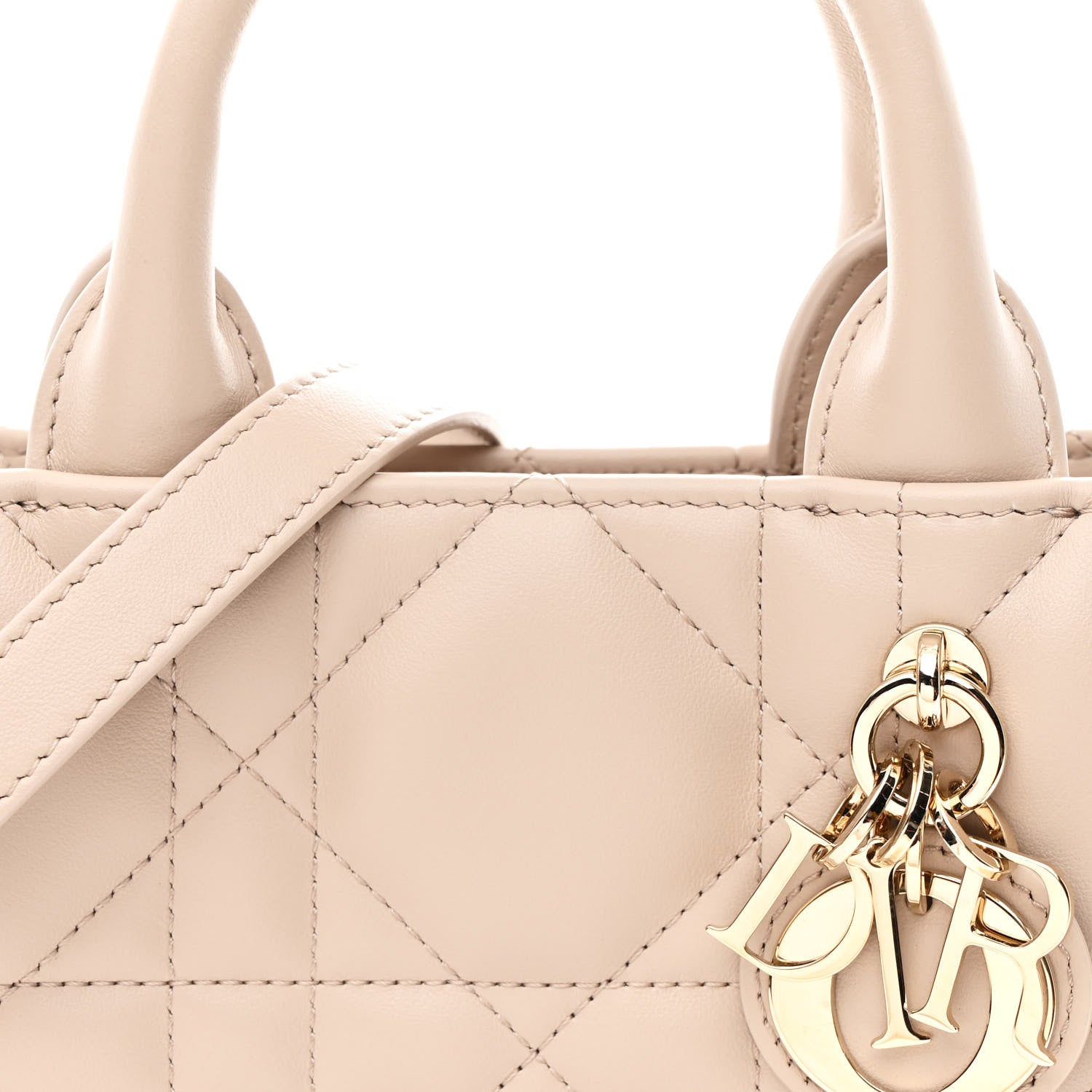 Christian Dior Calfskin Macrocannage Mini Book Tote Trench 8 of 11