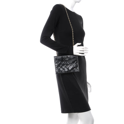 Chanel Lambskin Quilted Small Single Flap Black 2 of 13