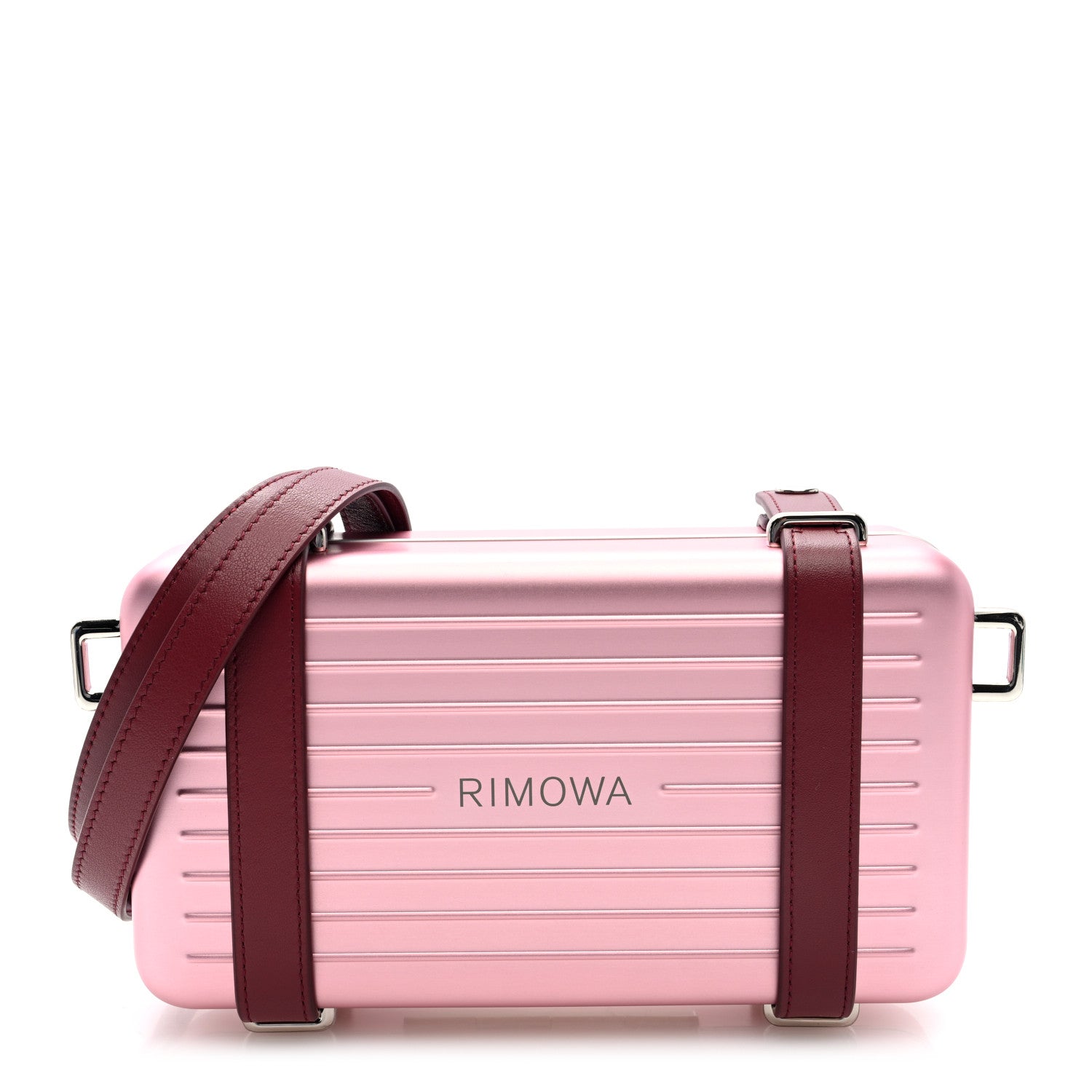 Christian Dior X RIMOWA Aluminum Personal Clutch On Strap Rose 1 of 10