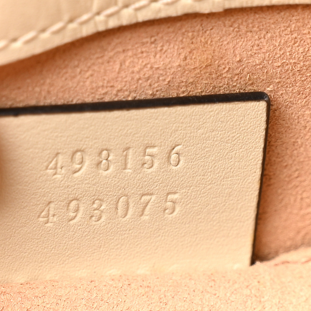 GG Supreme Monogram Moon Calfskin Small Padlock Tote Beige Ebony Mystic White