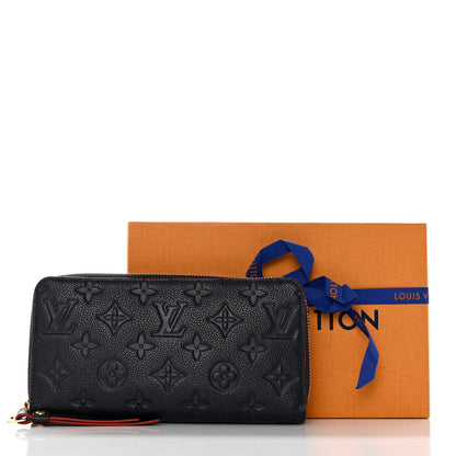 Louis Vuitton Empreinte Zippy Wallet Marine Rouge 8 of 8