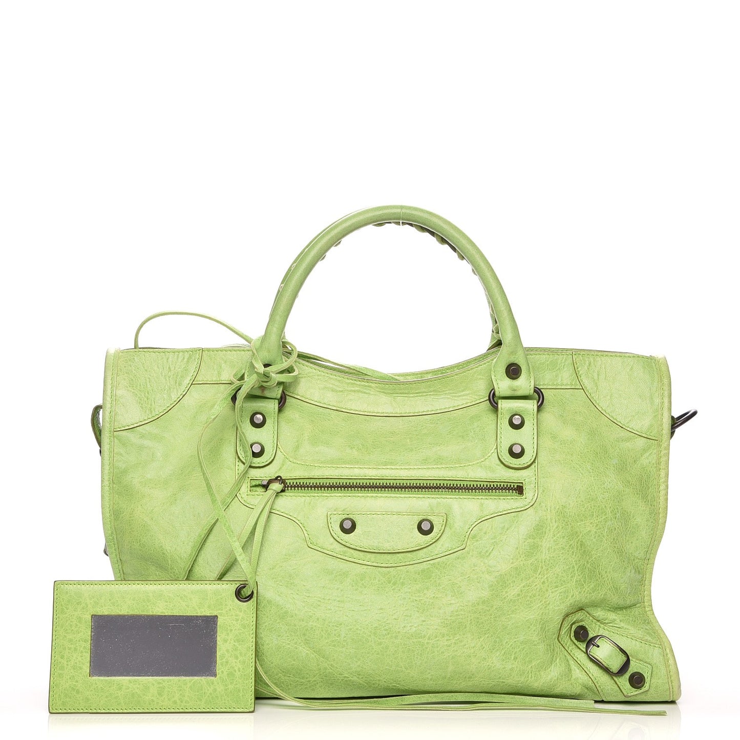 Agneau Classic Hardware City Lime Green