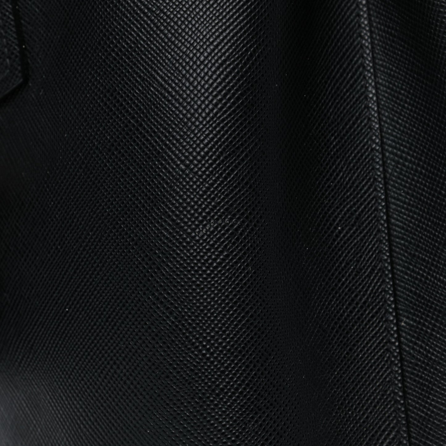 Saffiano Cuir Small Double Bag Black