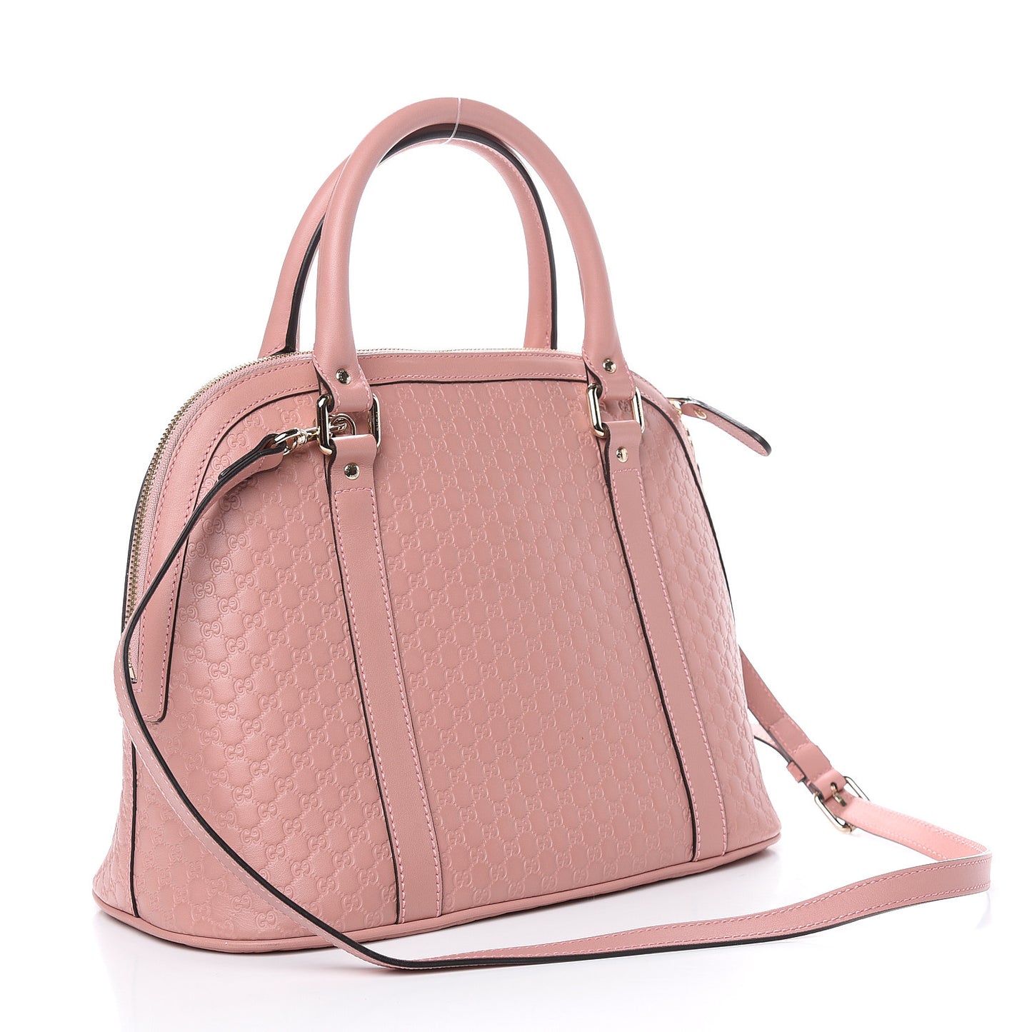 Microguccissima Medium Dome Bag Soft Pink