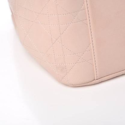 Christian Dior Lambskin Cannage Large Miss Dior Flap Rose Poudre 9 of 14