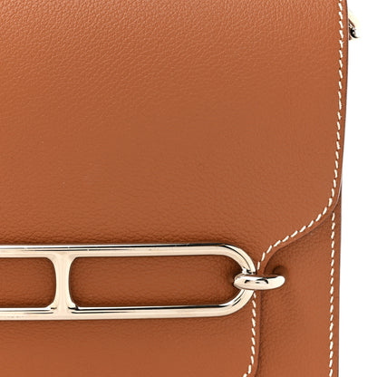 Hermes Evercolor Mini Sac Roulis Gold 7 of 14