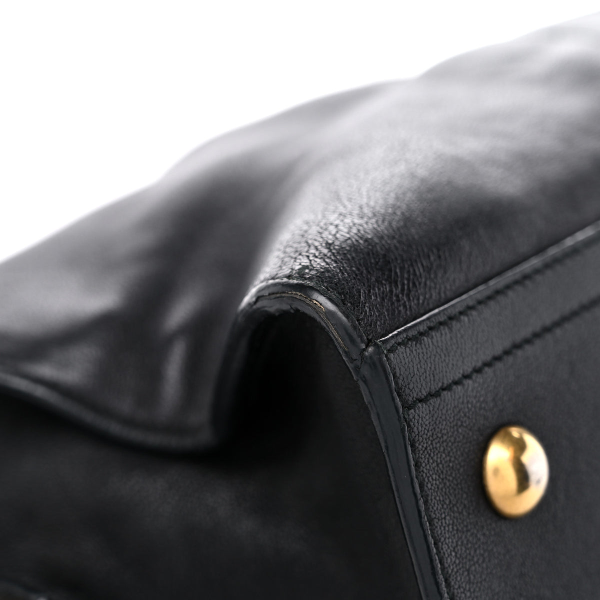 Saint Laurent Sheepskin Small Cabas ChYc Black 11 of 20