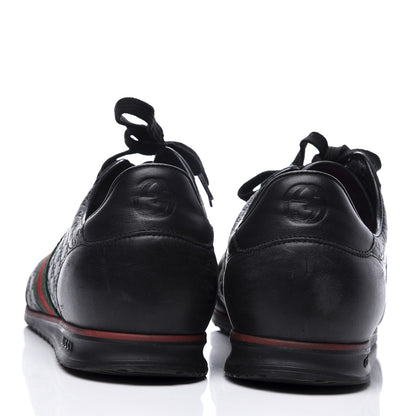 Gucci Guccissima Web Sneakers 9 Black 7 of 10