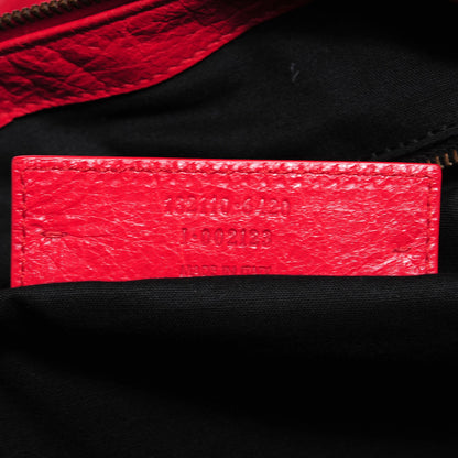 Balenciaga Agneau Classic Hardware Work Rouge Cardinal 9 of 13