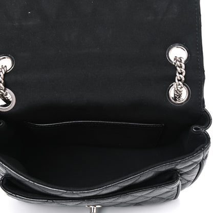 Mulberry Shiny Buffalo Quilted Small Shoulder Bag Black 4 of 5