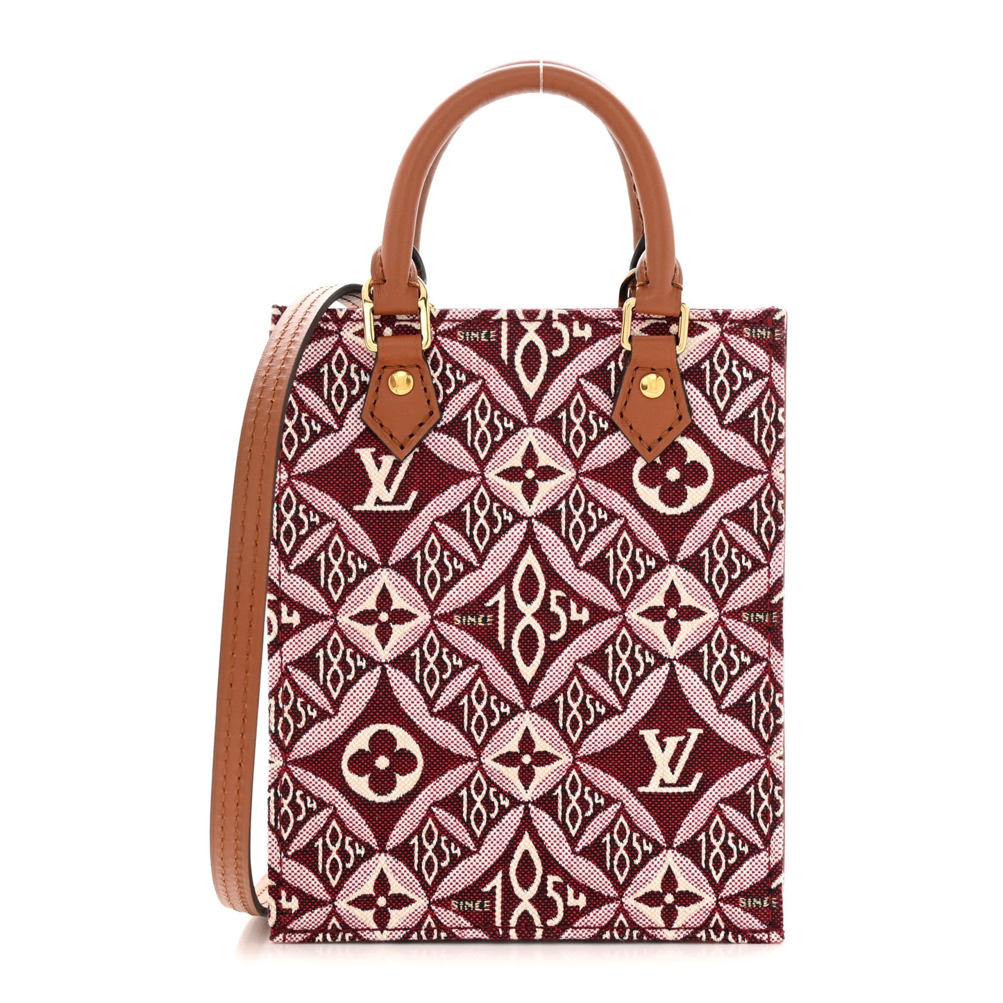 Jacquard Since 1854 Petit Sac Plat Bordeaux