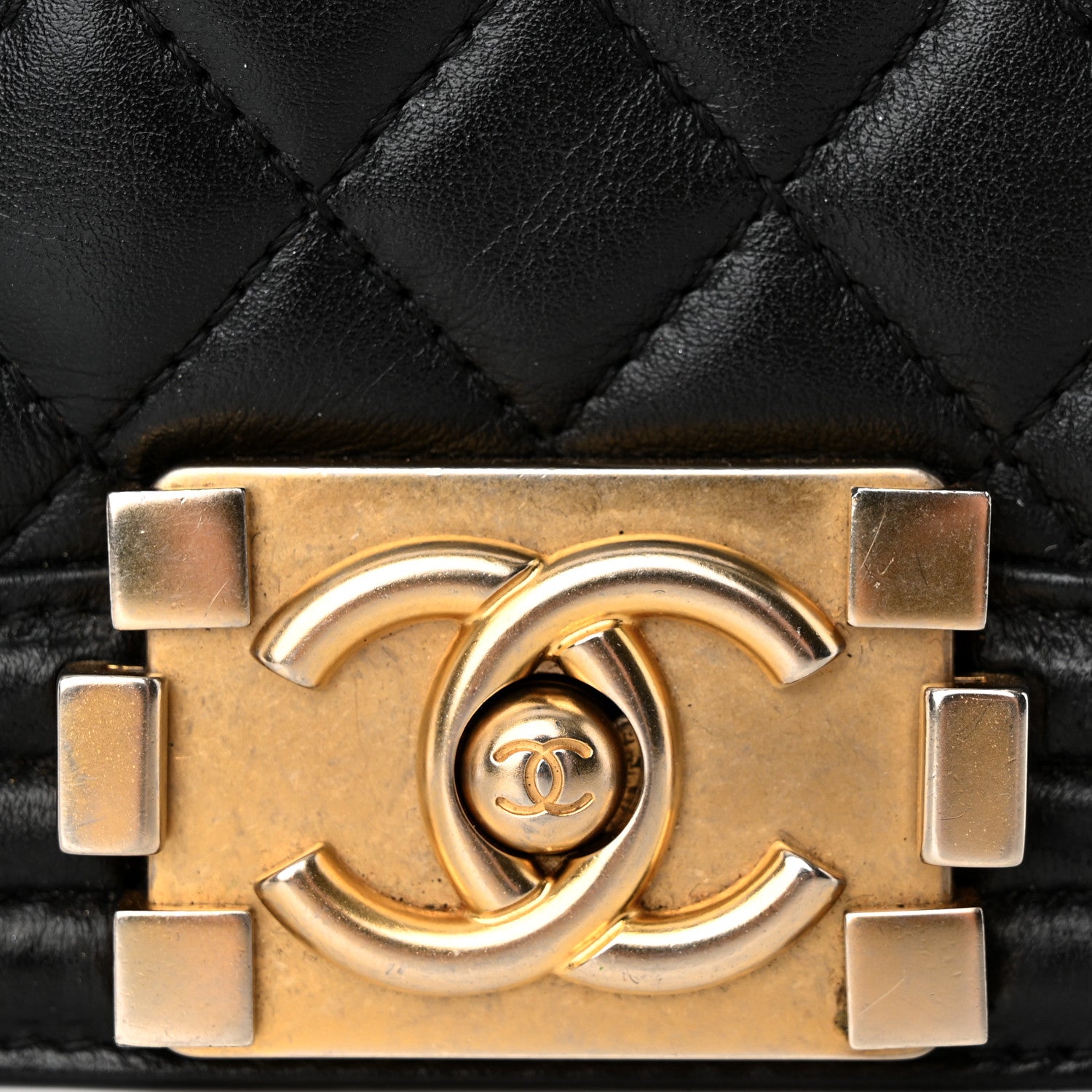 Chanel Lambskin Quilted New Medium Boy Flap Black 11 of 26