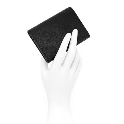 Louis Vuitton Empreinte Business Card Holder Black 2 of 10