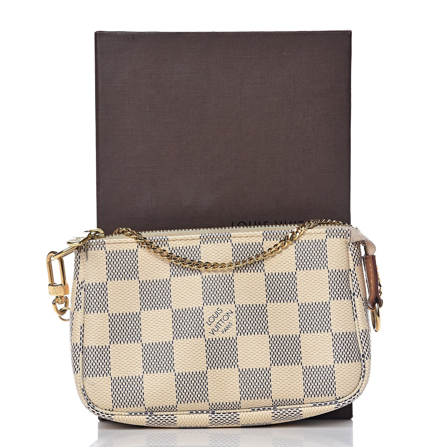 Louis Vuitton Damier Azur Mini Pochette Accessories 13 of 13
