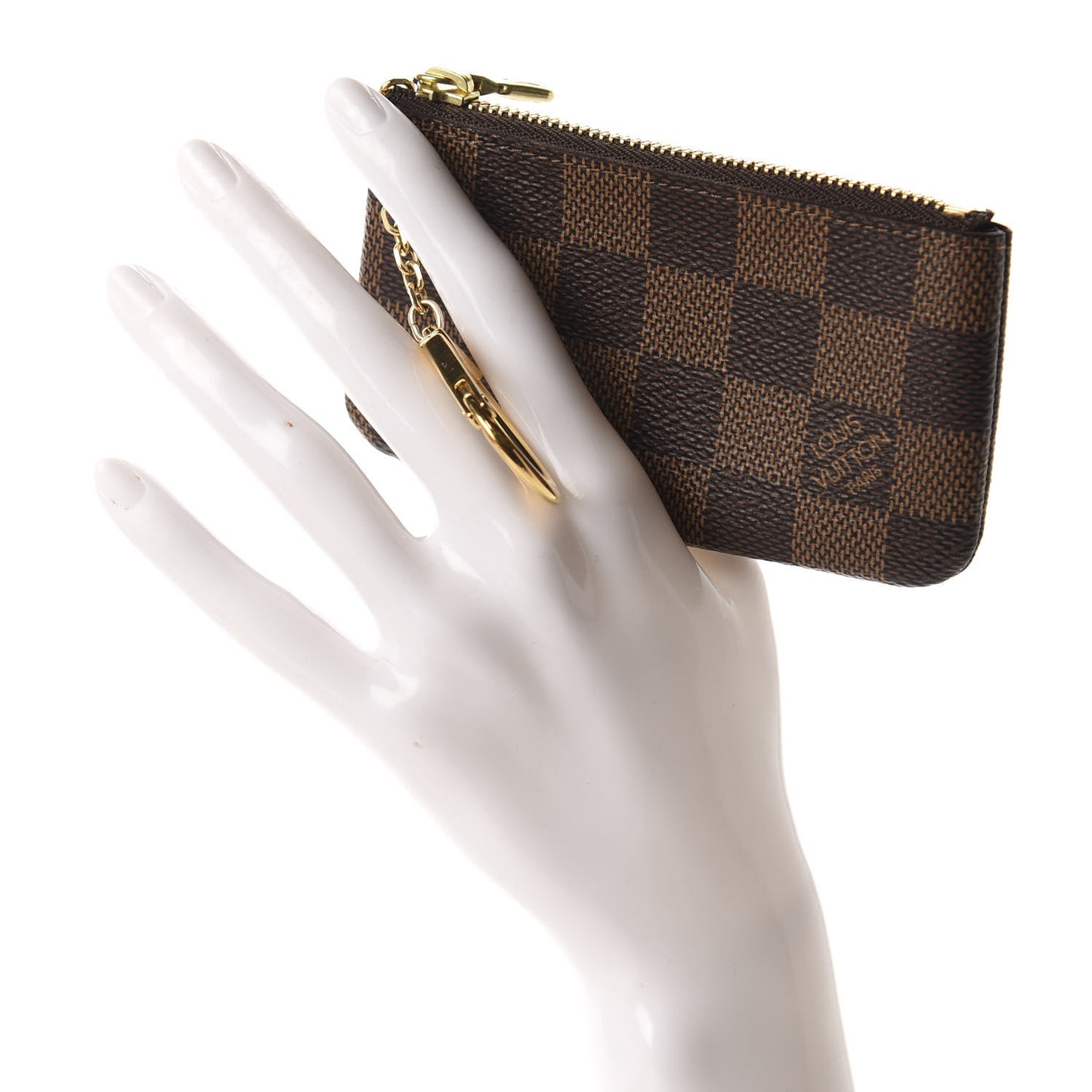 Damier Ebene Key Pouch