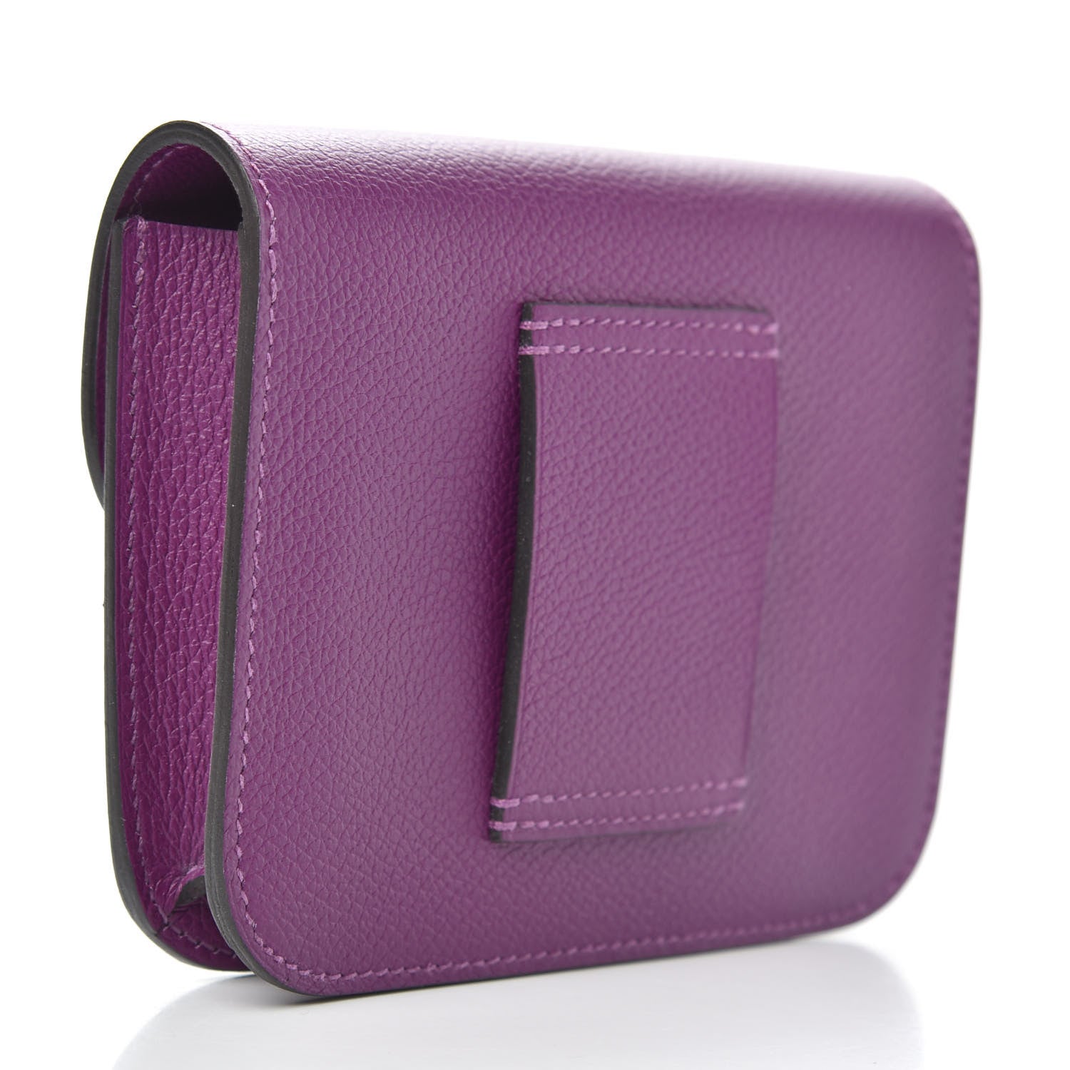 Hermes Evercolor Constance Slim Wallet Anemone 4 of 8
