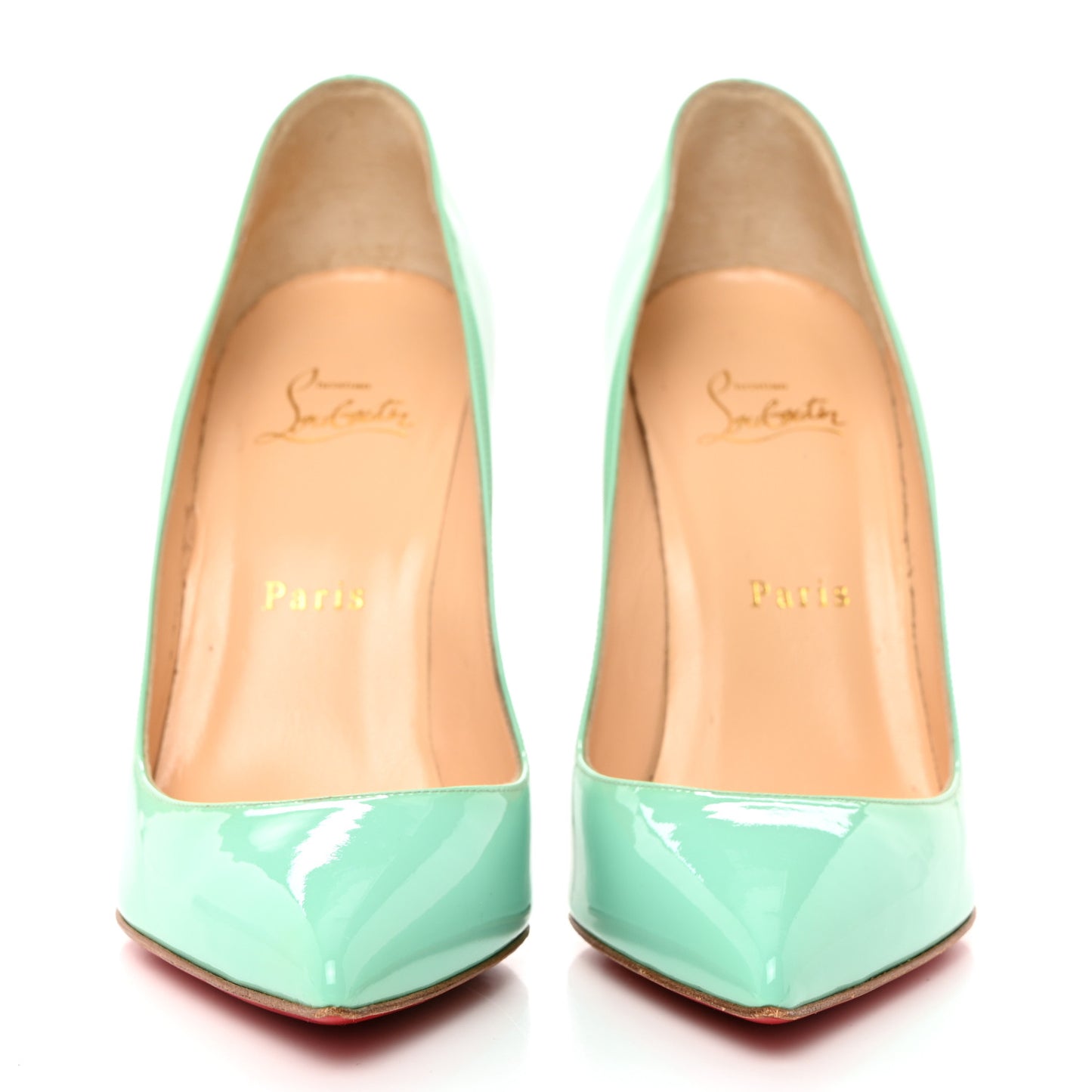 Patent Pigalle Follies 100 Pumps 38.5 Opaline