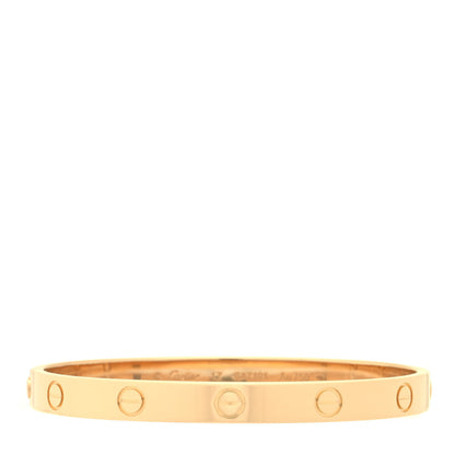 Cartier 18K Yellow Gold LOVE Bracelet 17 1 of 5