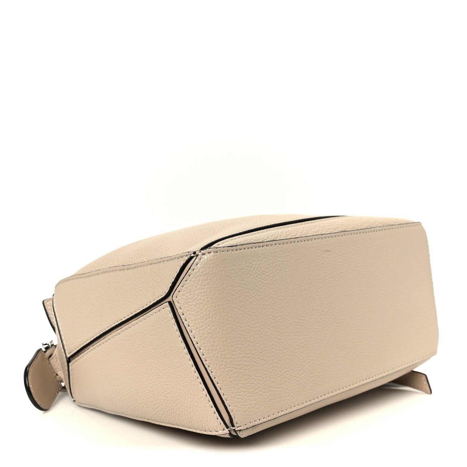 Loewe Calfskin Small Puzzle Bag Light Oat 4 of 11