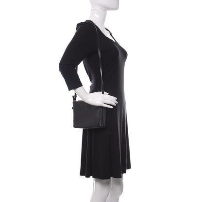 Celine Lambskin Small Trio Crossbody Bag Black 2 of 13