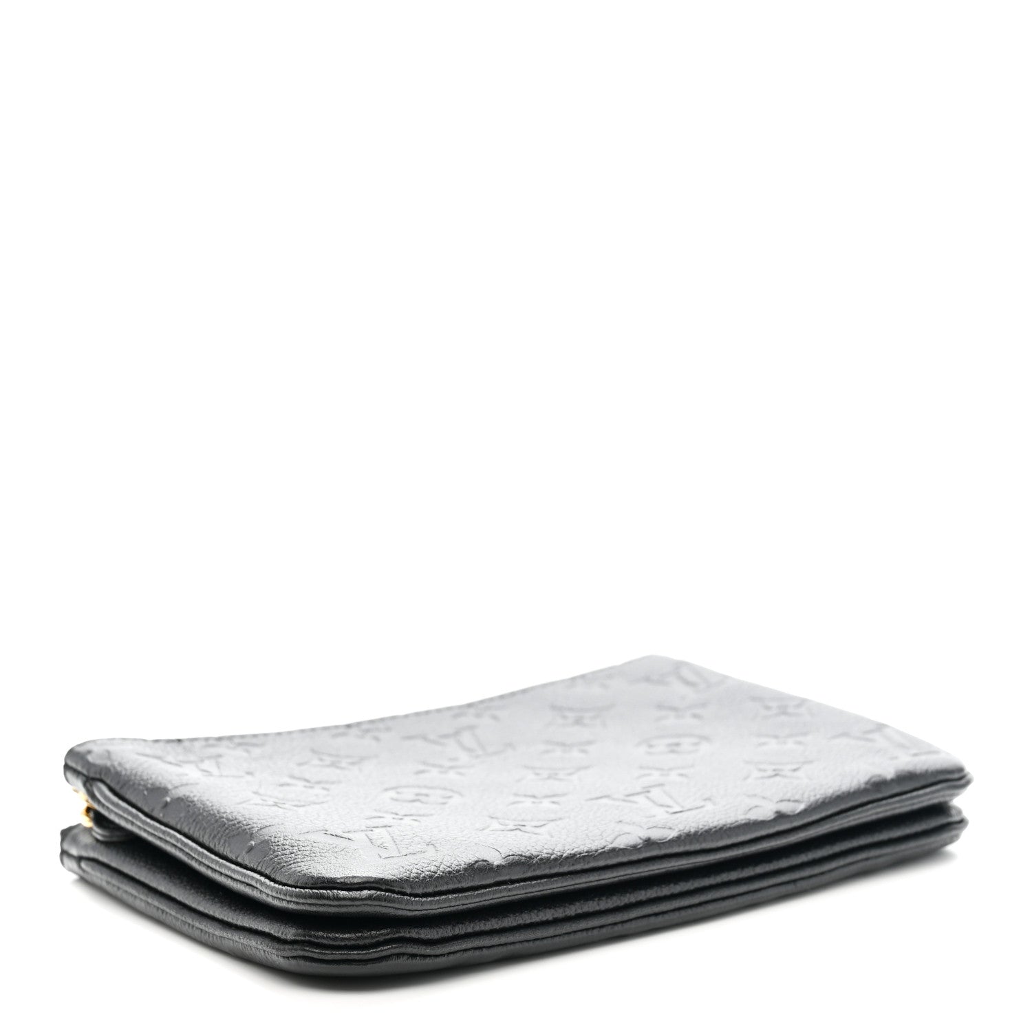 Louis Vuitton Empreinte Double Zip Pochette Black 4 of 13