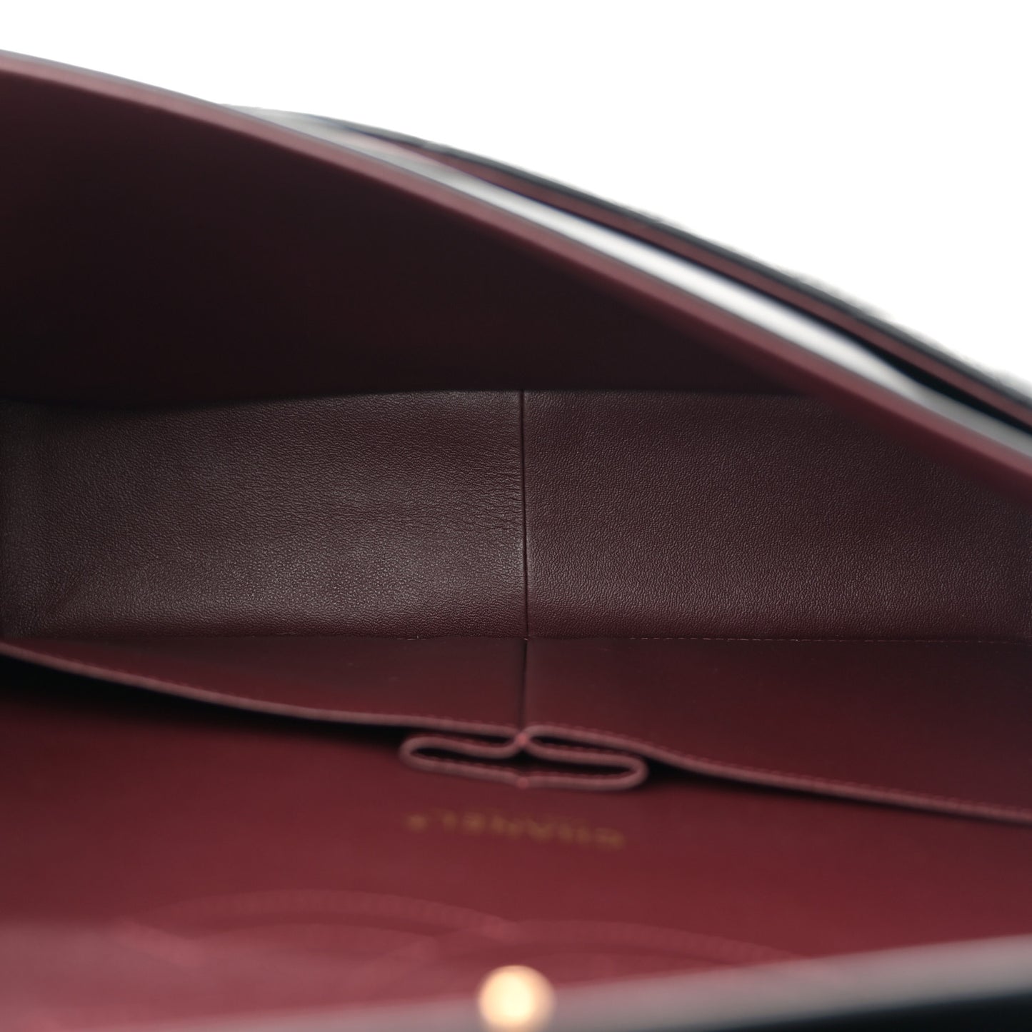 Lambskin Quilted Maxi Double Flap Black