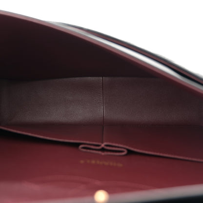 Chanel Lambskin Quilted Maxi Double Flap Black 5 of 11