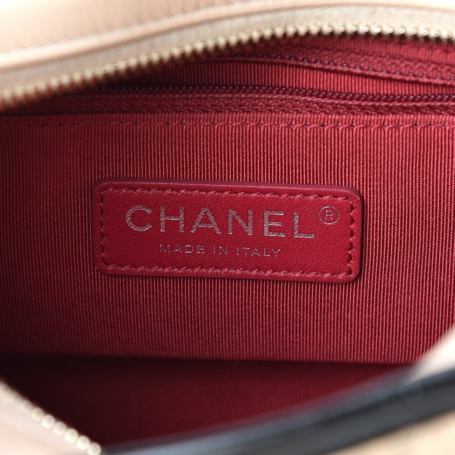 Chanel Aged Calfskin Quilted Small Gabrielle Hobo Beige Black 6 of 12