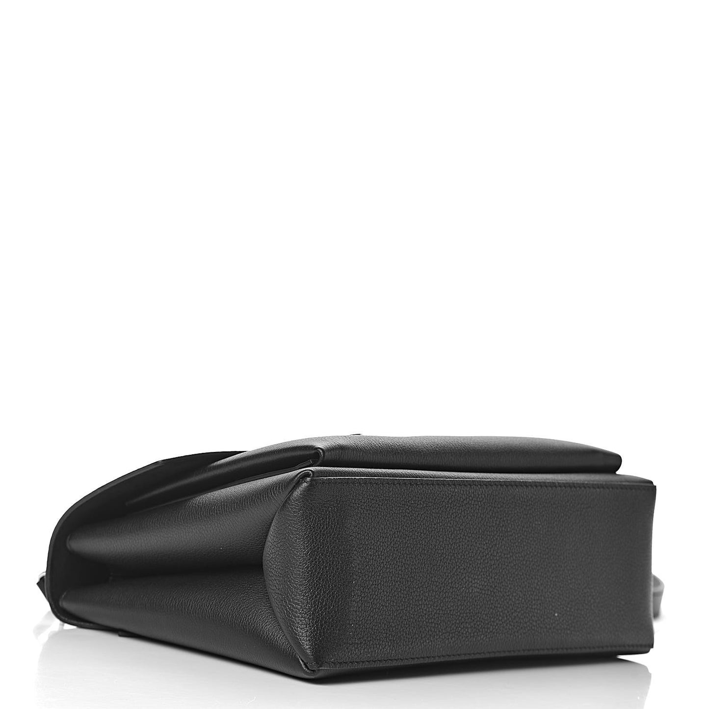 Soft Calfskin My Lockme Top Handle Black