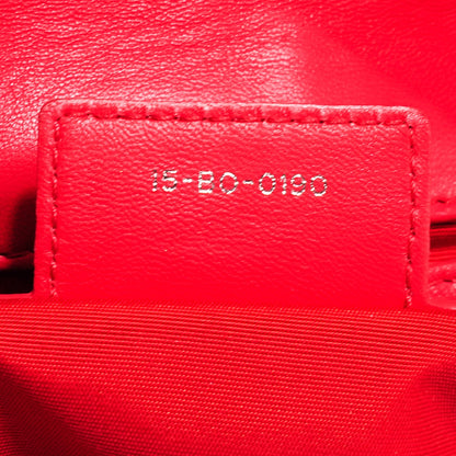 Christian Dior Lambskin Cannage New Lock Flap Bag Geranium 7 of 8