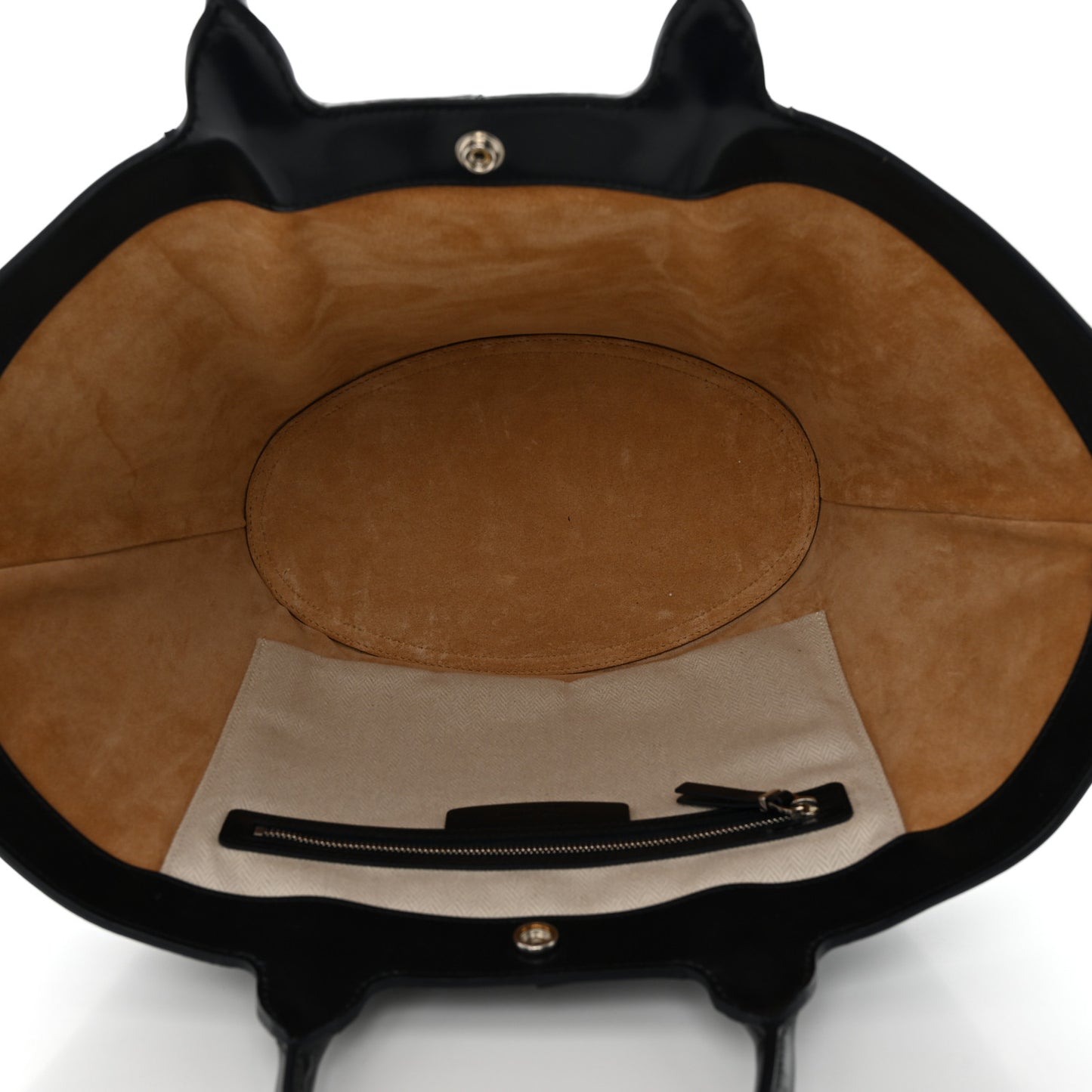 Polished Vegetable Tanned Calfskin To Go Bag