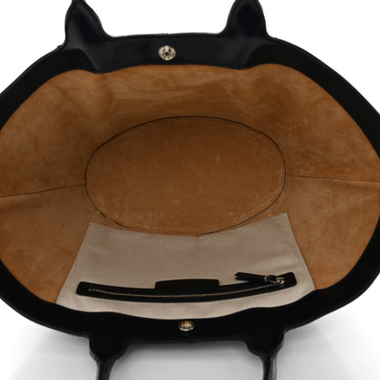 The Row Polished Vegetable Tanned Calfskin To Go Bag 5 of 9