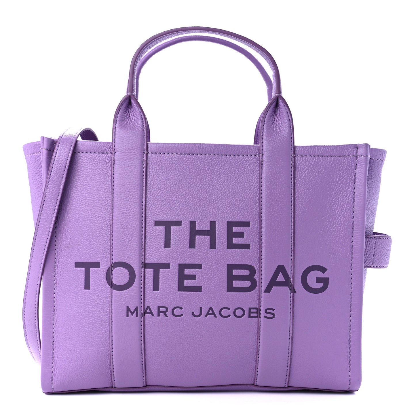 Grained Calfskin Medium The Tote Bag Regal Orchid