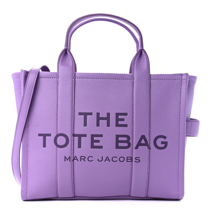 Marc Jacobs Grained Calfskin Medium The Tote Bag Regal Orchid 1 of 12