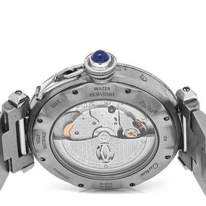 Cartier Stainless Steel 38mm Pasha C GMT Chronograph Automatic Watch 4 of 4