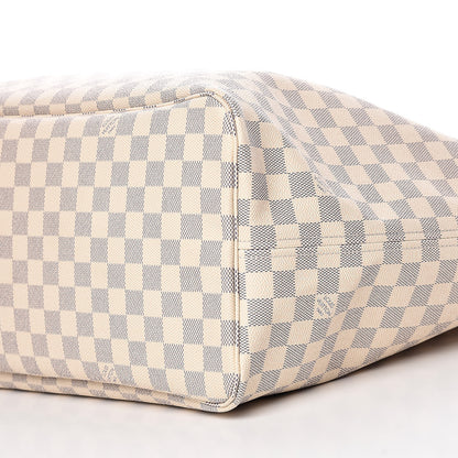 Louis Vuitton Damier Azur Neo Neverfull GM Rose Ballerine 7 of 12