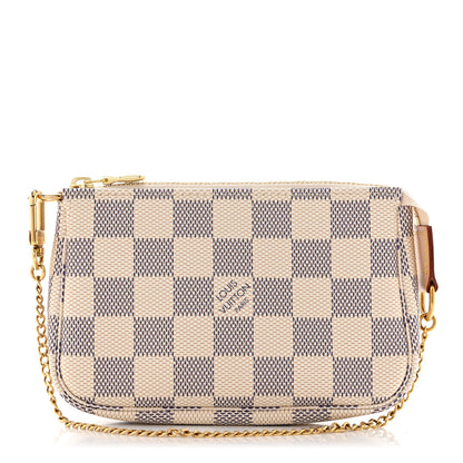 Louis Vuitton Damier Azur Mini Pochette Accessories 1 of 7